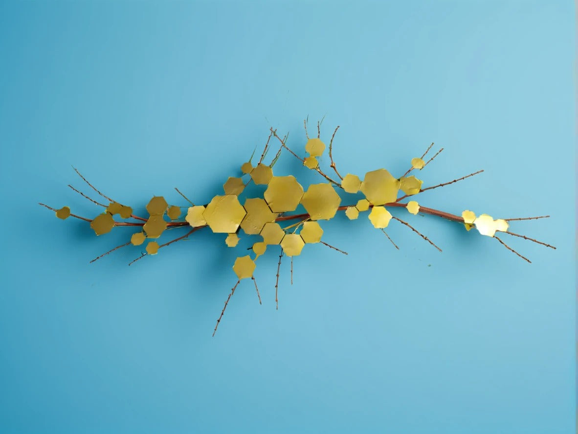 Golden Branch Wall Art (DAC-WA006)