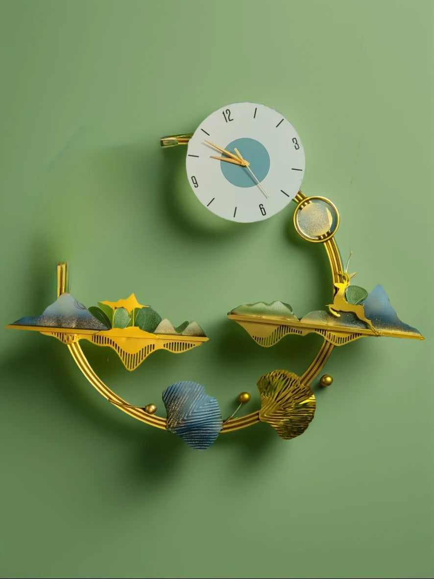 Nature-Inspired Wall Clock (DAC-WC0012)