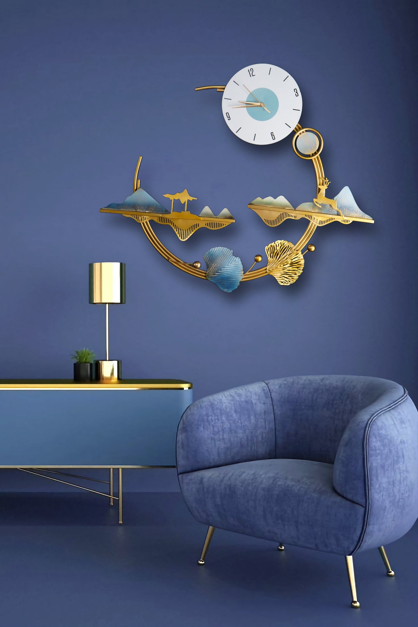 Nature-Inspired Wall Clock (DAC-WC0012)
